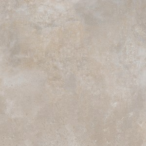 Beżowa płytka podłogowa o lekko teksturowanej powierzchni.