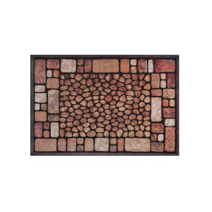 Chemifarb Wycieraczka Croix brązowa 40 cm x 60 cm