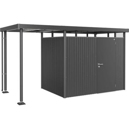 Biohort Dach boczny do altany HighLine 2, ciemnoszary metalik, 150x195x222 cm