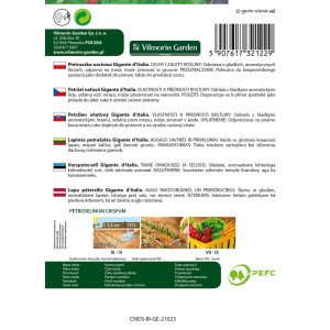 Pietruszka naciowa Gigante d'italia - 5 g