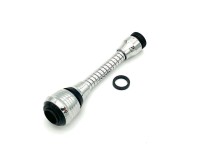 Fluvius Perlator długi chromowany wężyk