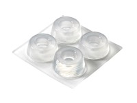 Hettich Odbojniki meblowe przeźroczyste ø22x10mm 4szt Hettich Odbojniki meblowe przeźroczyste ø22x10mm 4szt