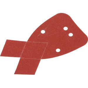 Papier ścierny LUX K180 do szlifierki Black+Decker Mouse, 95x135mm, korund, do szlifowania dokładnego.