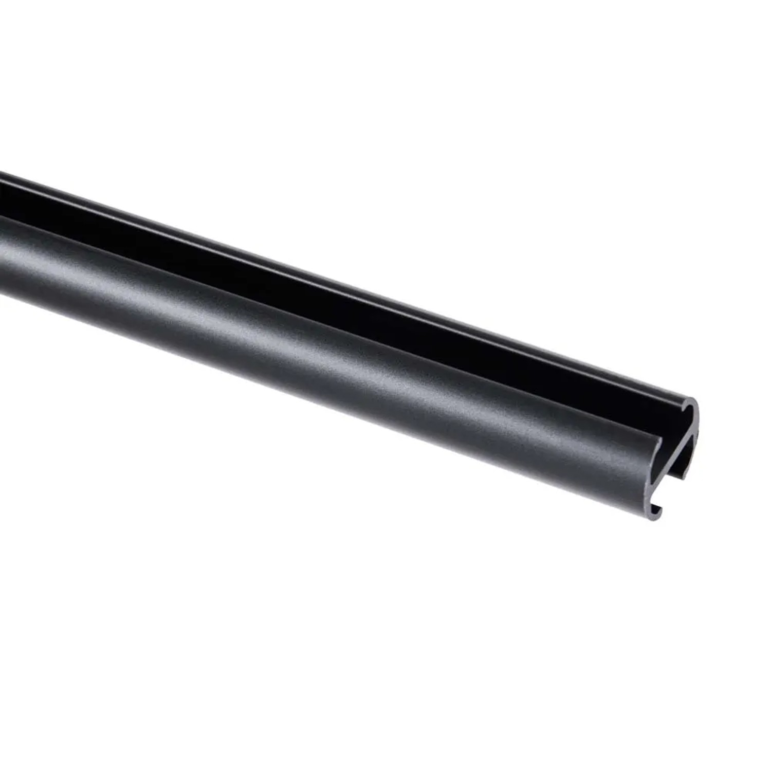 Kowalski Profil okrągły aluminiowy czarny 240 cm