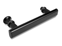 Uchwyt czarny metalowy 1 szt 14,5 cm