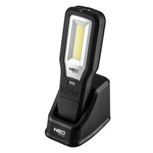 NEO TOOLS Lampa warsztatowa 550 lm COB LED + baza + ładowarka