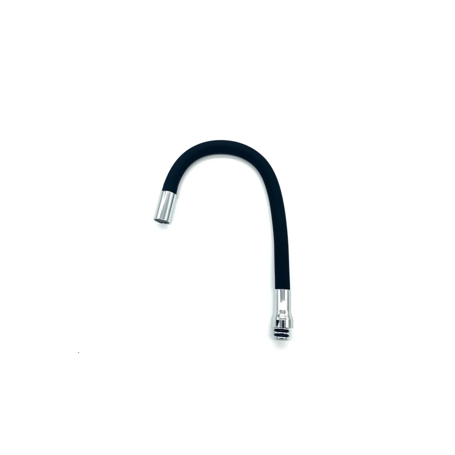 Fluvius Wylewka elastyczna 3/4" czarna