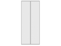 Gockowiak Moskitiera drzwiowa magnetyczna szara 220 cm x 100 cm Gockowiak Moskitiera drzwiowa magnetyczna szara 220 cm x 100 cm