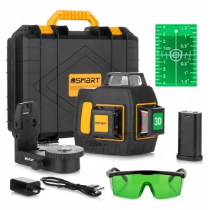 SMART365 Laser krzyżowy SM-06-03040G 360° zielony 40 m
