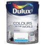 Wiadro z farbą Dulux Colours of the World, Designer White, do ścian wewnętrznych.