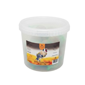 Kule tłuszczowe w wiaderku 30 szt.