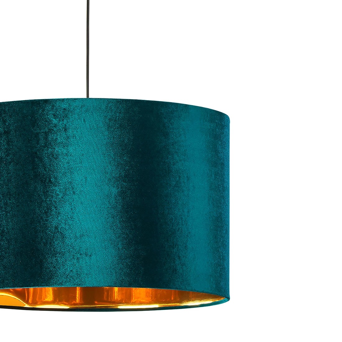 TK Lighting Lampa wisząca TERCIO welur GREEN 3x15W E27 kupuj