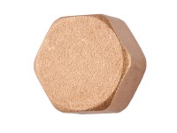 Invena Zaślepka GW mosiądz 1/2 Invena Zaślepka GW mosiądz 1/2