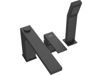 Laveo Bateria Kvadrato 3-otworowa czarny