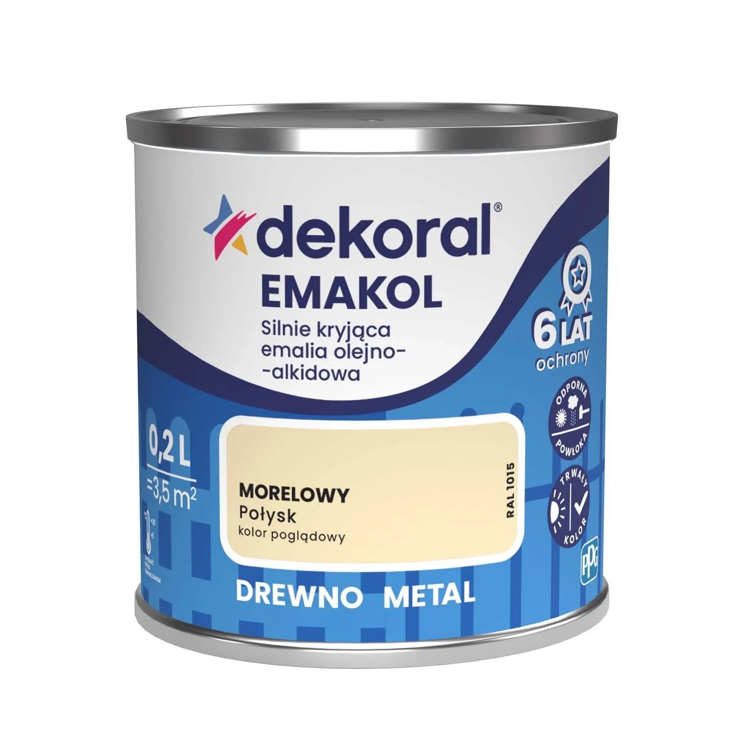 Dekoral Emalia Emakol Strong morelowy 200 ml