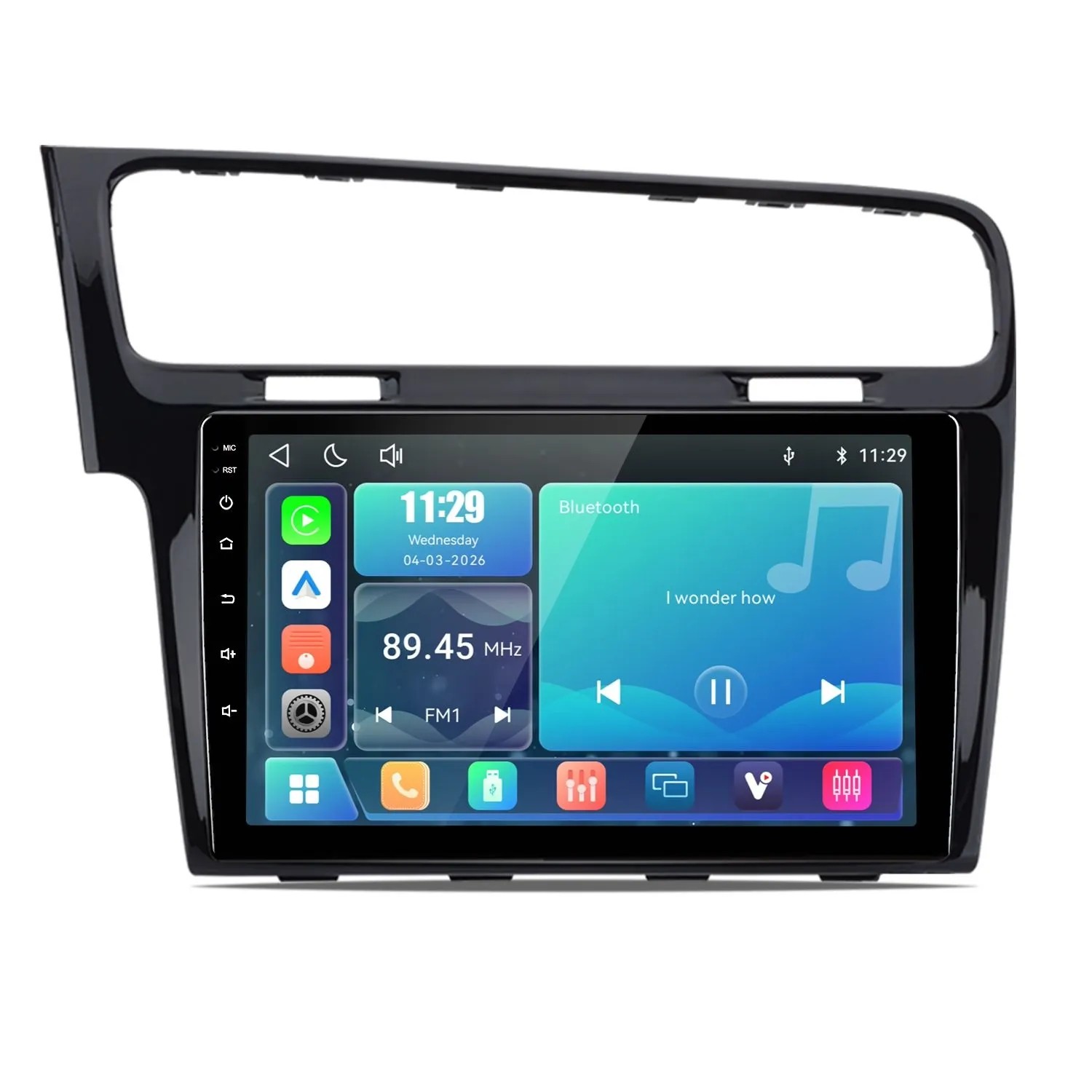 Junsun Radio Samochodowe Do VW Golf 7 2013-2017 Linux