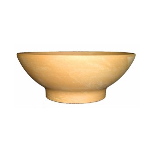 Karmelowa misa na rośliny Wave, Ø 26 cm, terakota do ogrodu i na balkon.