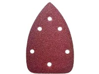 Dedra Papier ścierny 140x140x80 gr. 60 rzep - 5 szt.