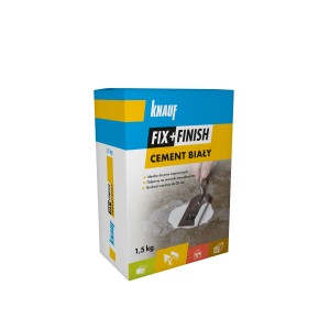 Cement Knauf Fix+Finish, worek 1,5 kg. Cement i wapno.