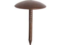 Pinezki tapicerskie brąz 9mm 40szt