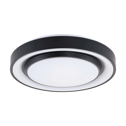 Goldlux Plafon LED ZYGMUNT z pilotem 72W 3000/4000/6000K 8000lm IP44 czarny