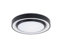 Goldlux Plafon LED ZYGMUNT z pilotem 72W 3000/4000/6000K 8000lm IP44 czarny