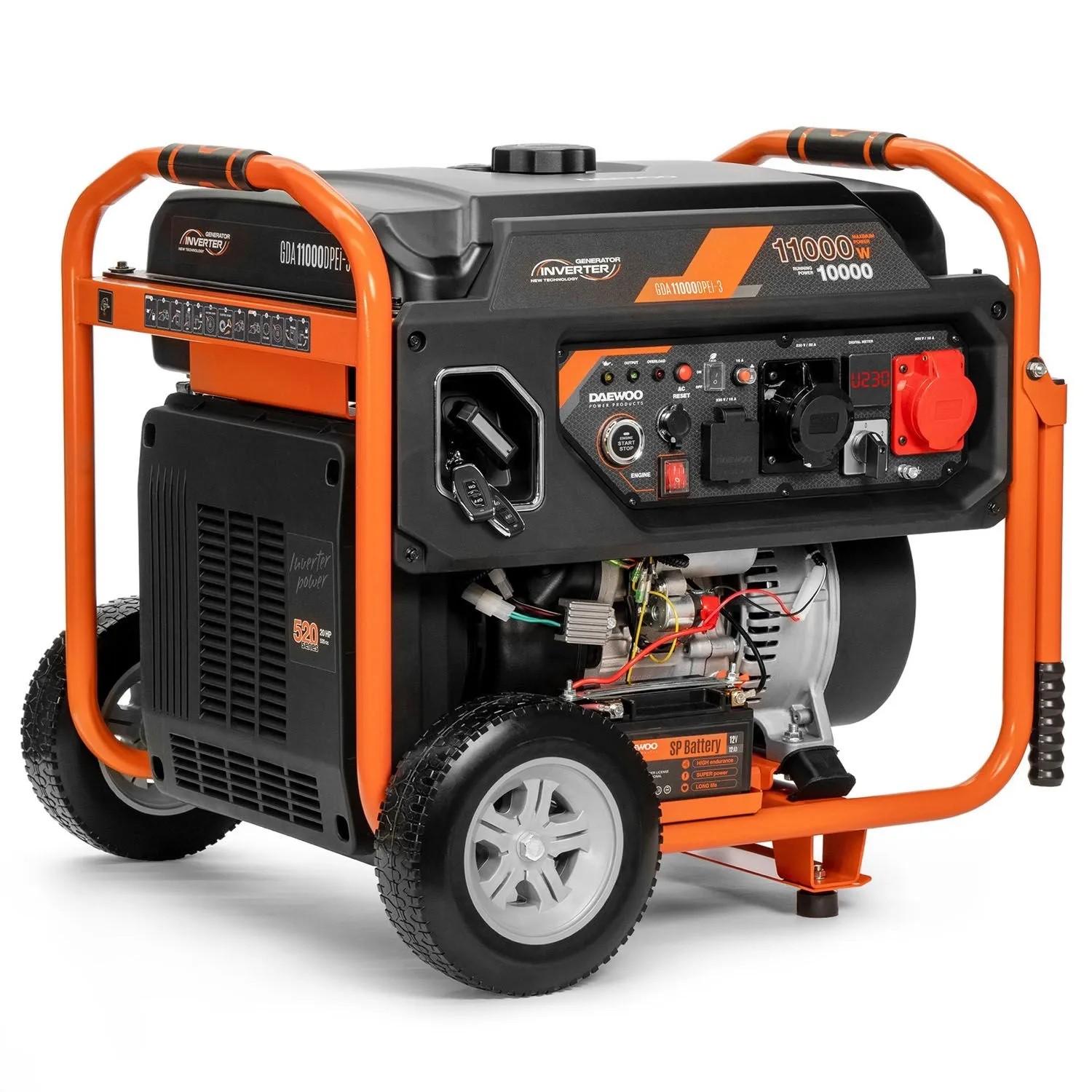 DAEWOO Agregat prądotwórczy inwertorowy GDA 11000DPEi-3 11000W