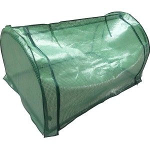 Mała, zielona szklarnia t.b.t. do ogrodu.