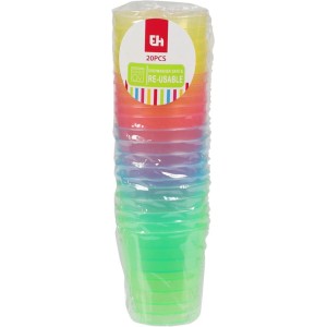 Zestaw kieliszków, mix kolorów - 30 ml
