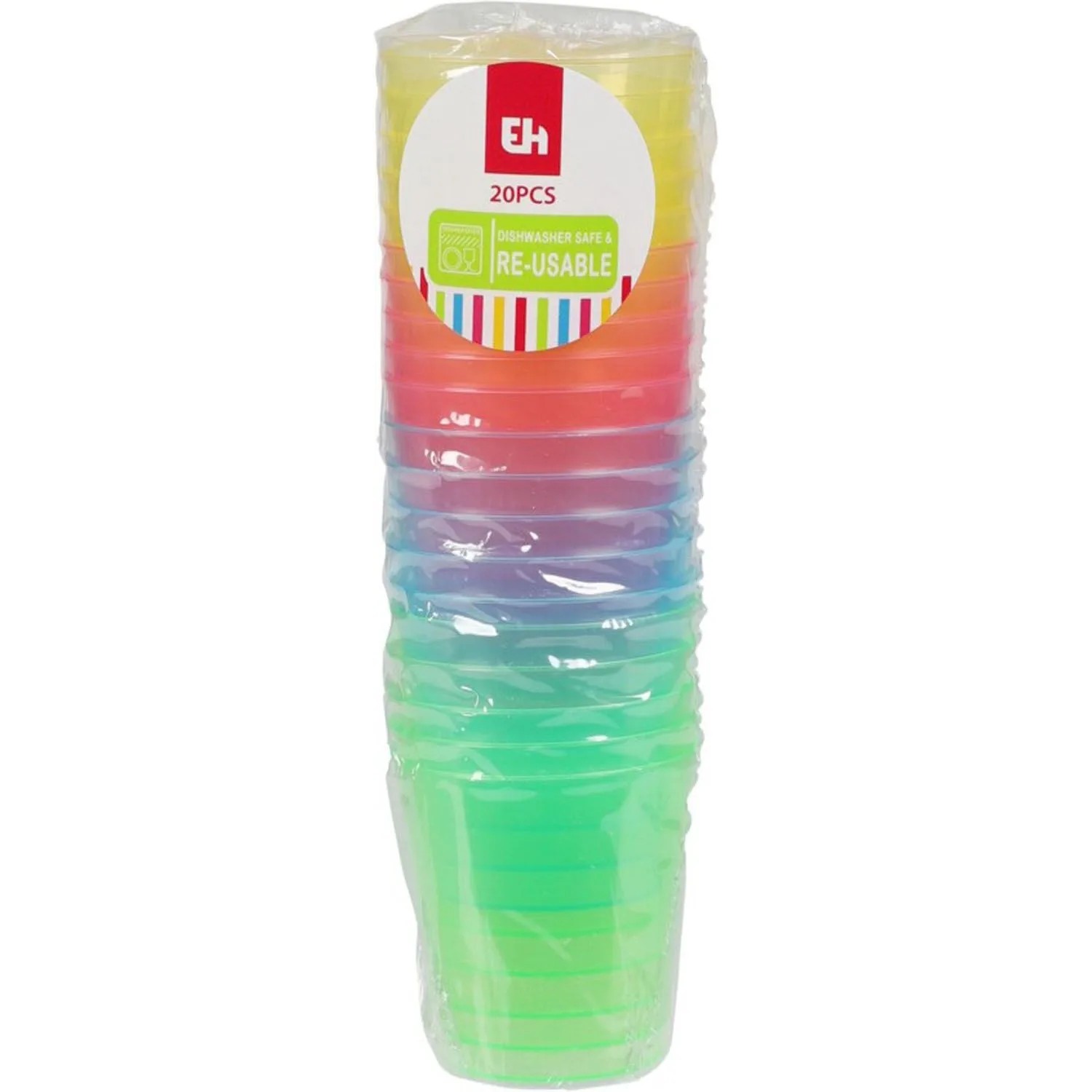Zestaw kieliszków, mix kolorów - 30 ml
