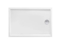 Roca Brodzik prostokątny Granada biały 120 x 80 x 13,5 cm