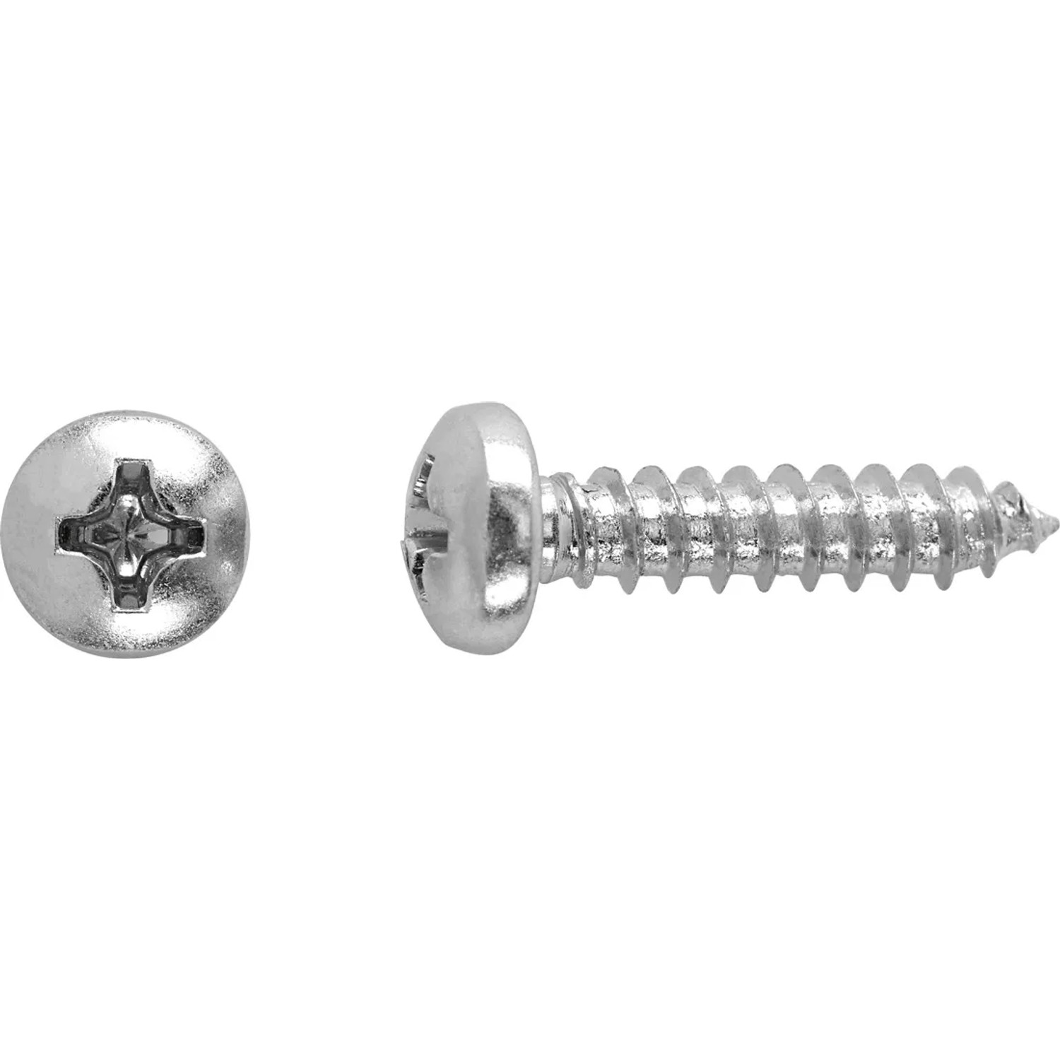 LUX-TOOLS Wkręt z łbem walcowym PH Ø 4,8 x 19 mm ocynk 12 szt