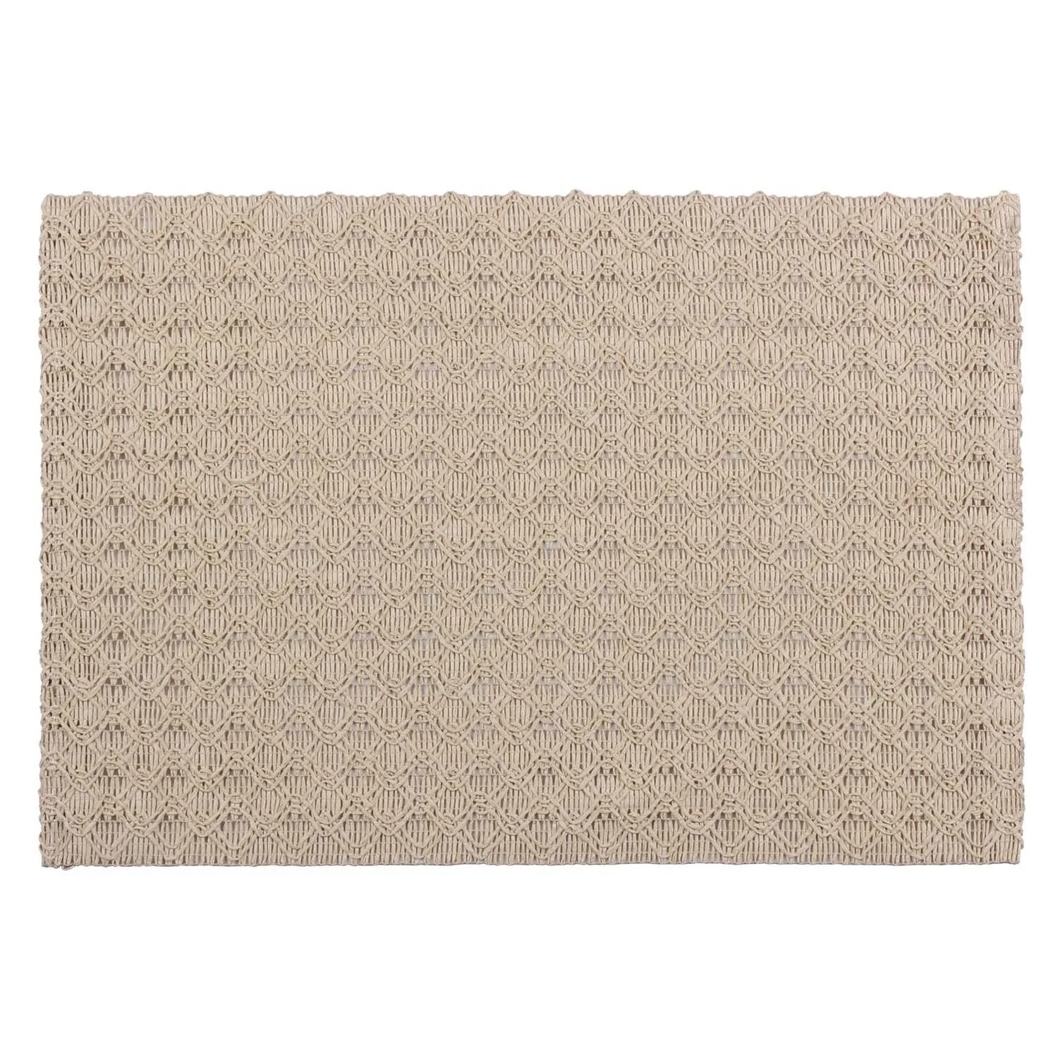 Splendid Podkładka dekoracyjna ABAJO 45 x 30 cm beżowa