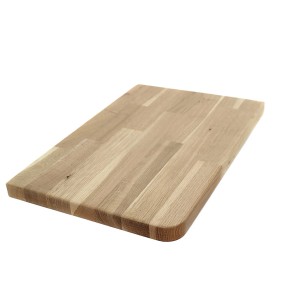 Eurotaxpol Parapet dąb lity olej UV Naturalny 122x30x2,7