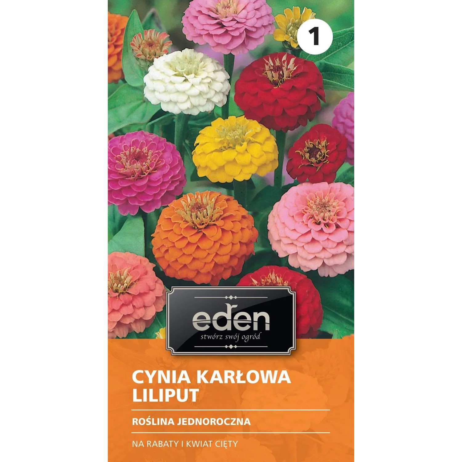 Cynia karłowa Liliput mix - 1 g