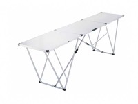 LUX Stół wielofunkcyjny aluminiowy 300 cm x 60 cm x 80 cm