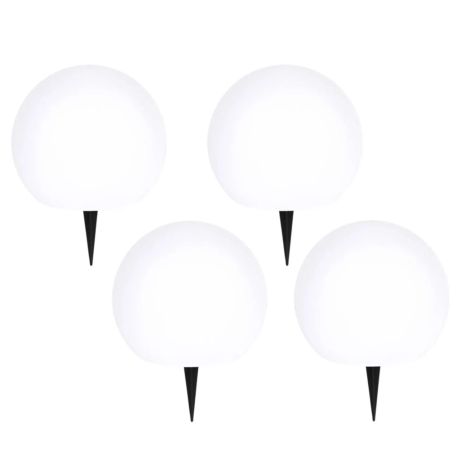 Zestaw 4 kul solarnych LUNAR o średnicy 30 cm
