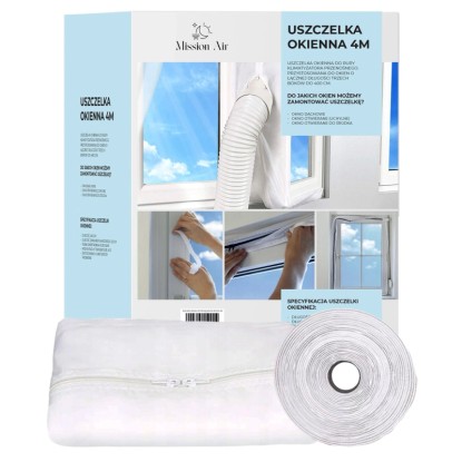 Mission Air Uszczelka okienna do klimatyzatora AirLock 4m