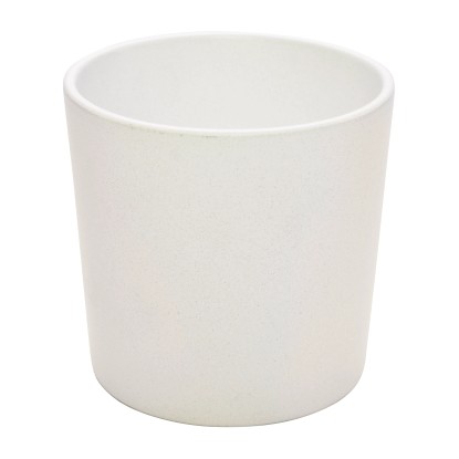 Doniczka Charms biała stone - śr. 23 cm