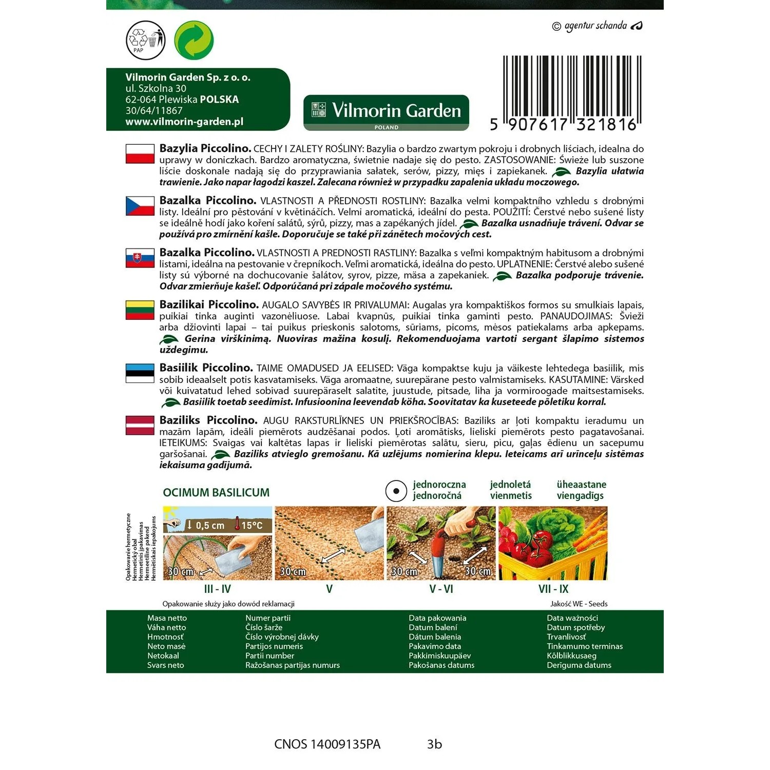 Bazylia PiccolinoPiccolino - 1 g_2