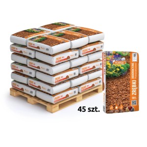 Sobex Zrębki dekoracyjne pomarańczowe - 45 x 50 l