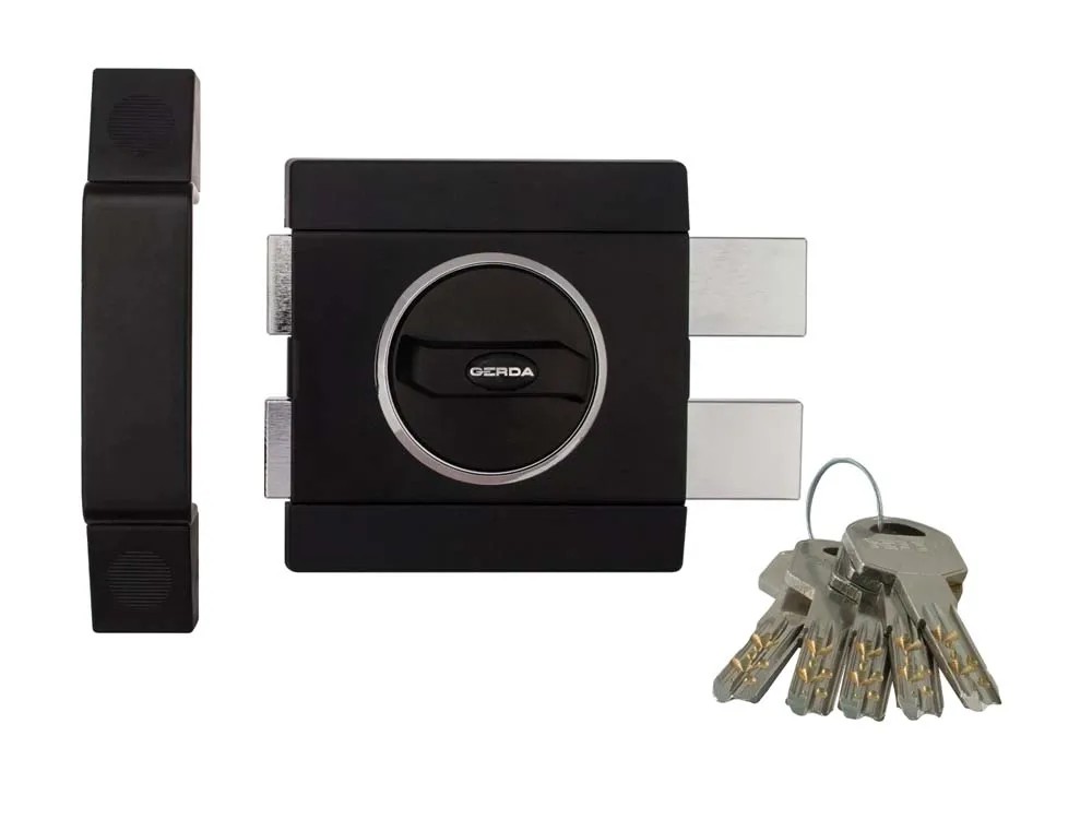 Gerda Zamek nawierzchniowy ZX 1000 czarny kupuj w OBI