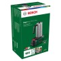 Opakowanie ekspresu akumulatorowego Bosch EasyMoka 18V-2 Inox. Zielone pudełko z wizerunkiem produktu.