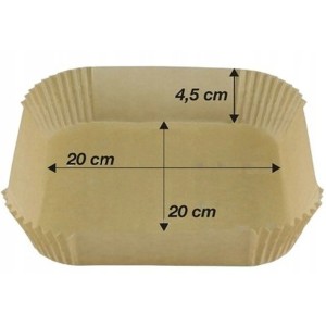 Kalorik Zestaw wkładów papierowych do frytkownic beztłuszczowych - 50 szt.