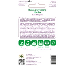 Legutko Dynia zwyczajna Nimba 2g