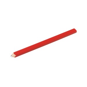 Czerwony ołówek stolarski LUX Classic, długość 18 cm, twardość HB.