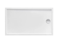 Roca Brodzik prostokątny Granada biały 140 x 80 x 13,5 cm