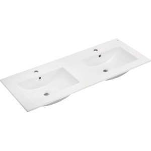 t.b.t. blat umywalkowy z dwiema umywalkami do umywalek nablatowych.