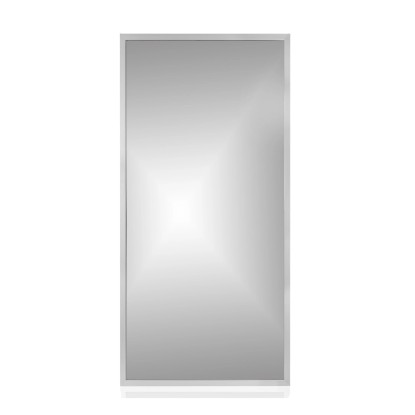 Lustro bez LED BRW Line srebrna rama 65x120