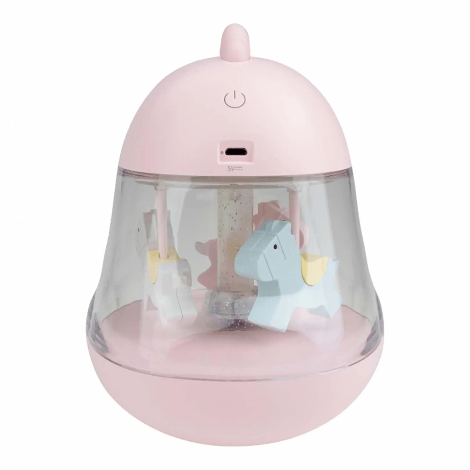 Mary's Lampka nocna LED POZYTYWKA 5W 3000K_RGB różowa